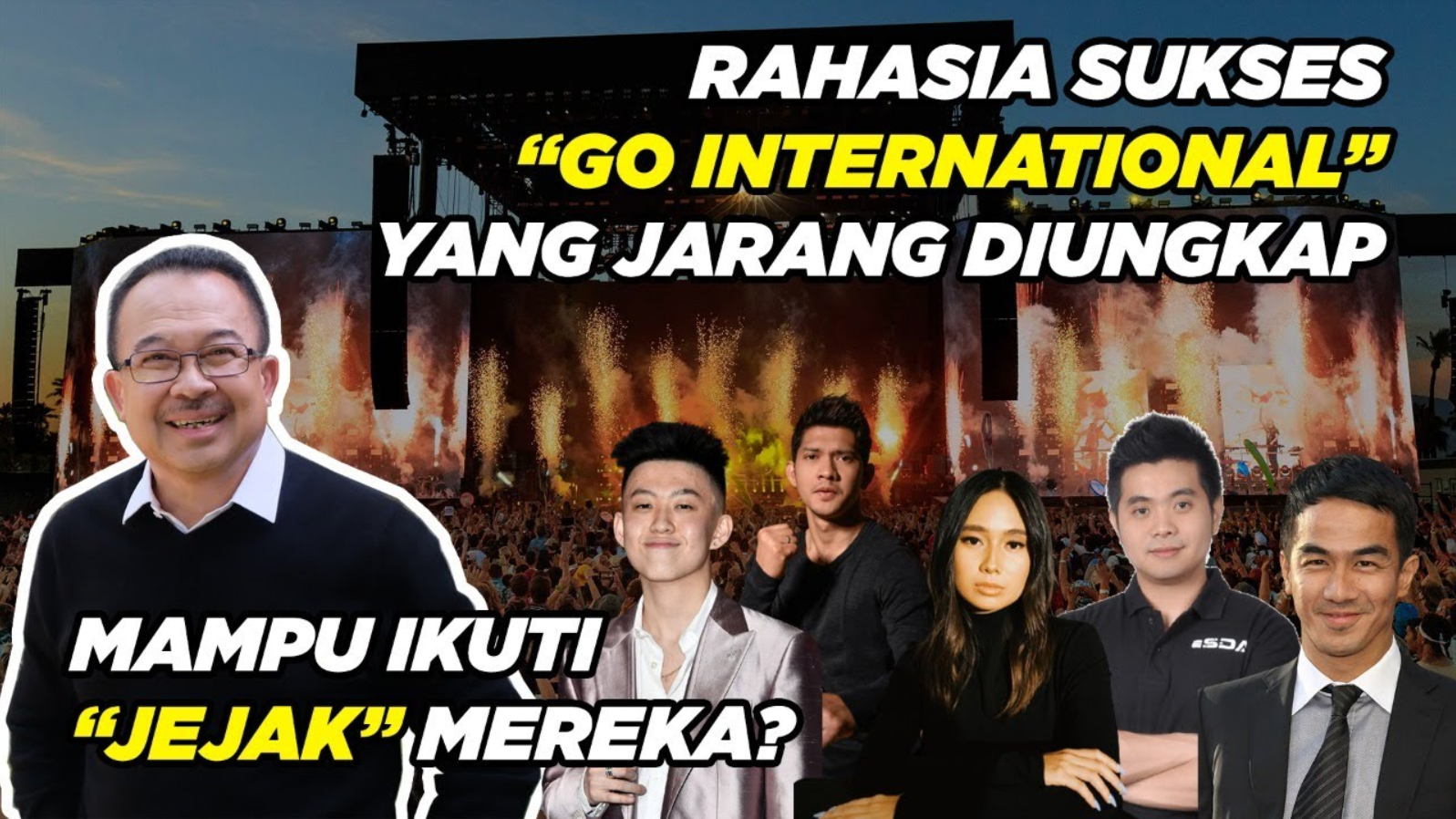 Banyak nama generasi muda yang mulai melangkah ke dunia internasional, bangga!