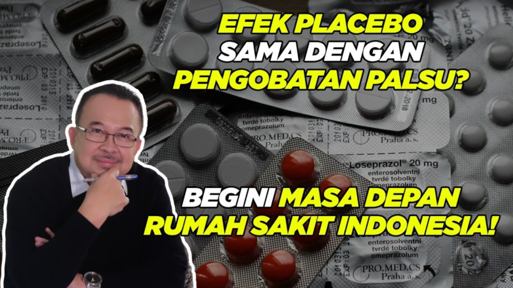 Era digital, pasien bisa sembuh dari rumah. Bagaimana dengan placebo? Bagaimana nasib rumah sakit di masa depan?