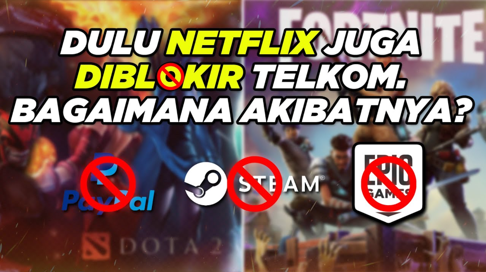 Steam sampai Paypal diblokir Kominfo, bagaimana anak muda mau berkreasi?