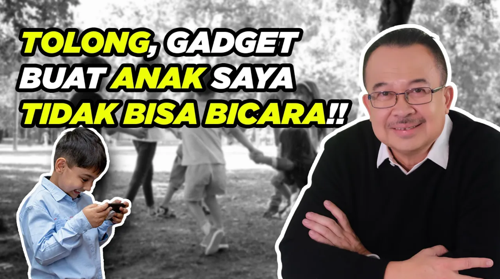 Memang ada yang karena penyakit. Tapi mayoritas speech delay sekarang justru karena diberikan gadget terlalu dini. Orangtua, jangan anggap enteng!